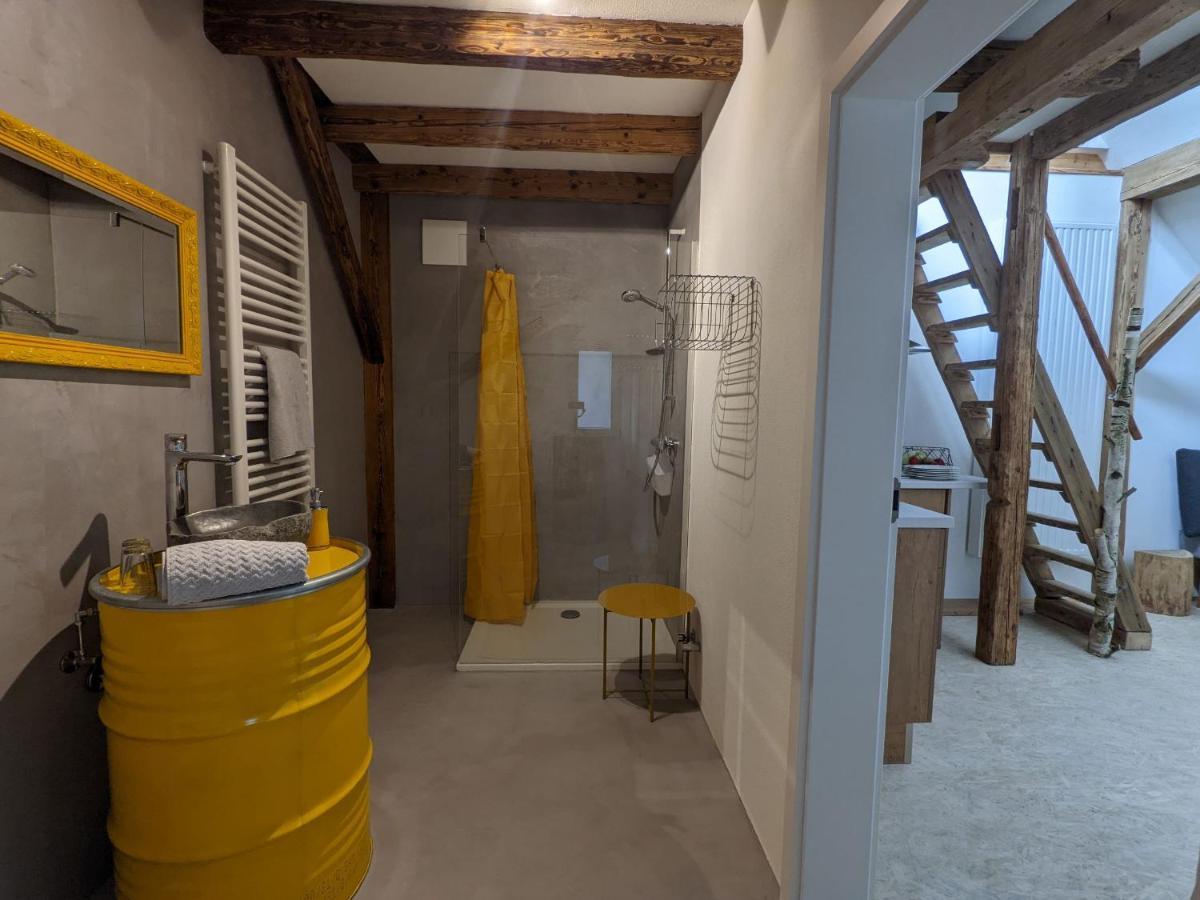 Schlafstaelle Apartman Geusfeld Kültér fotó