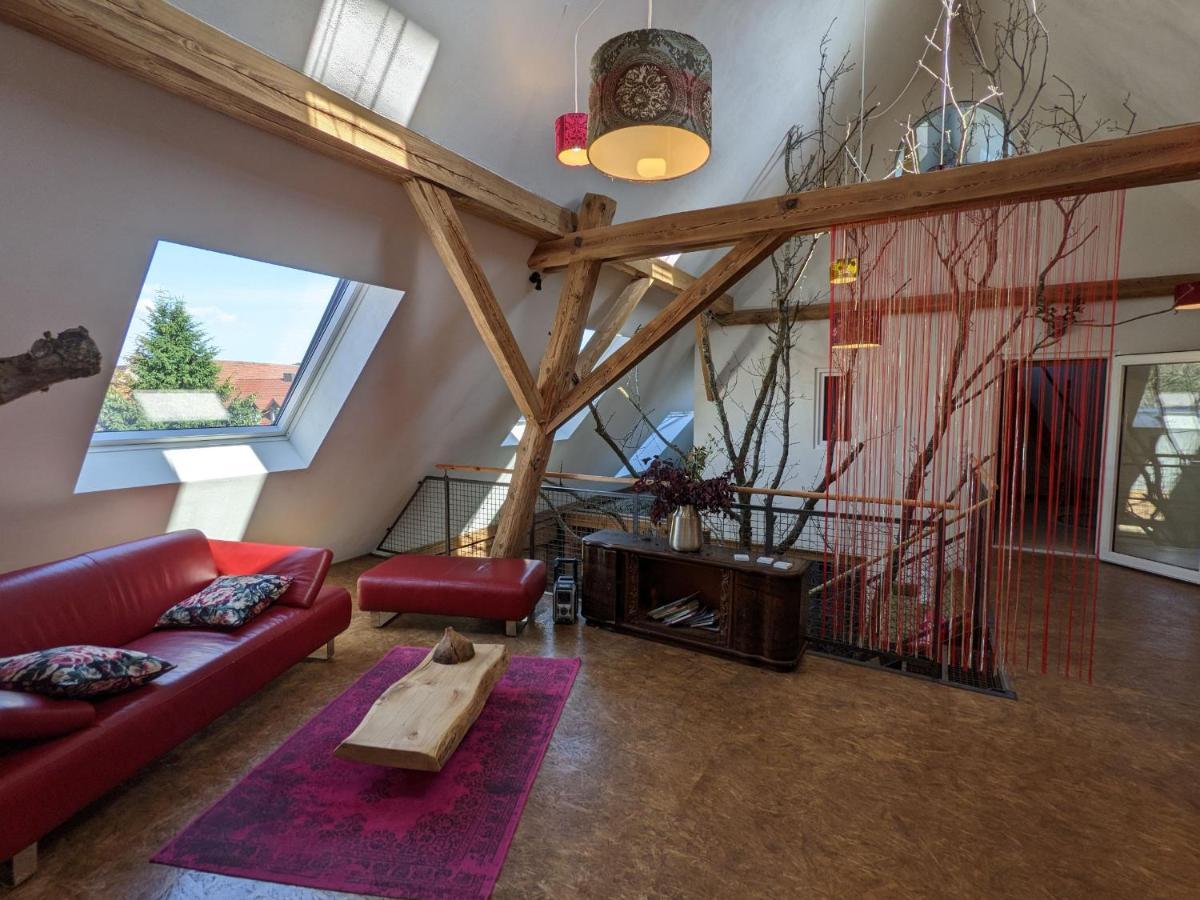 Schlafstaelle Apartman Geusfeld Kültér fotó