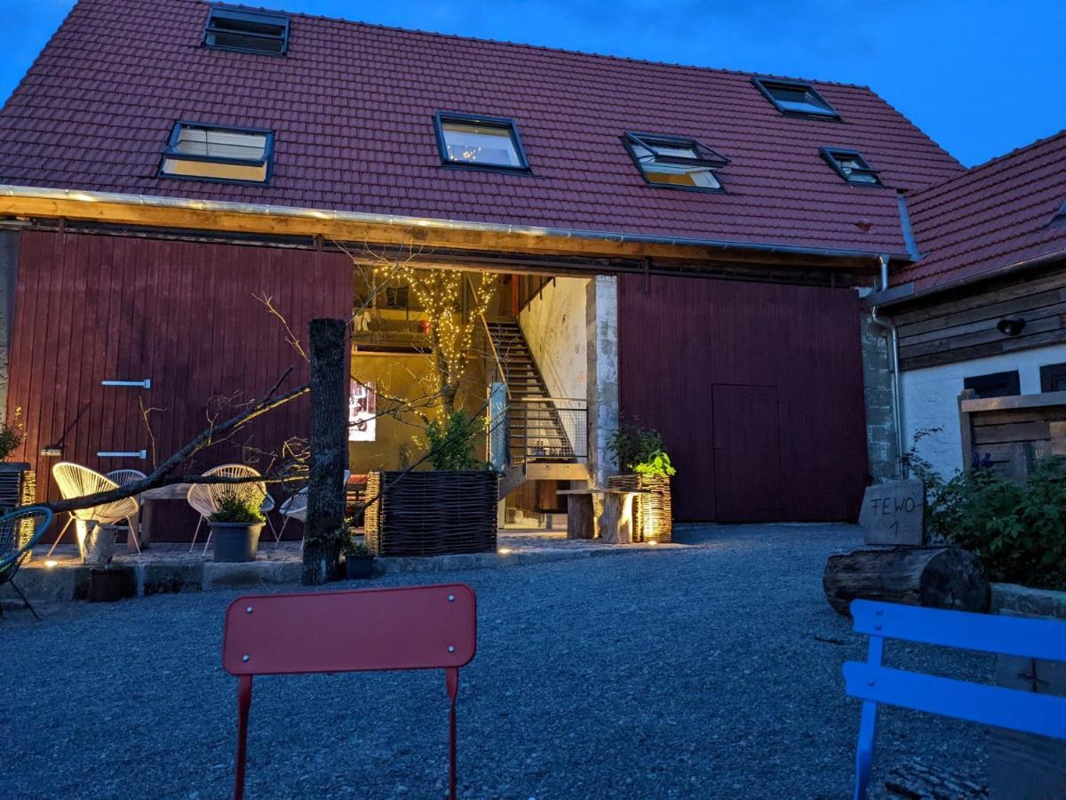 Schlafstaelle Apartman Geusfeld Kültér fotó